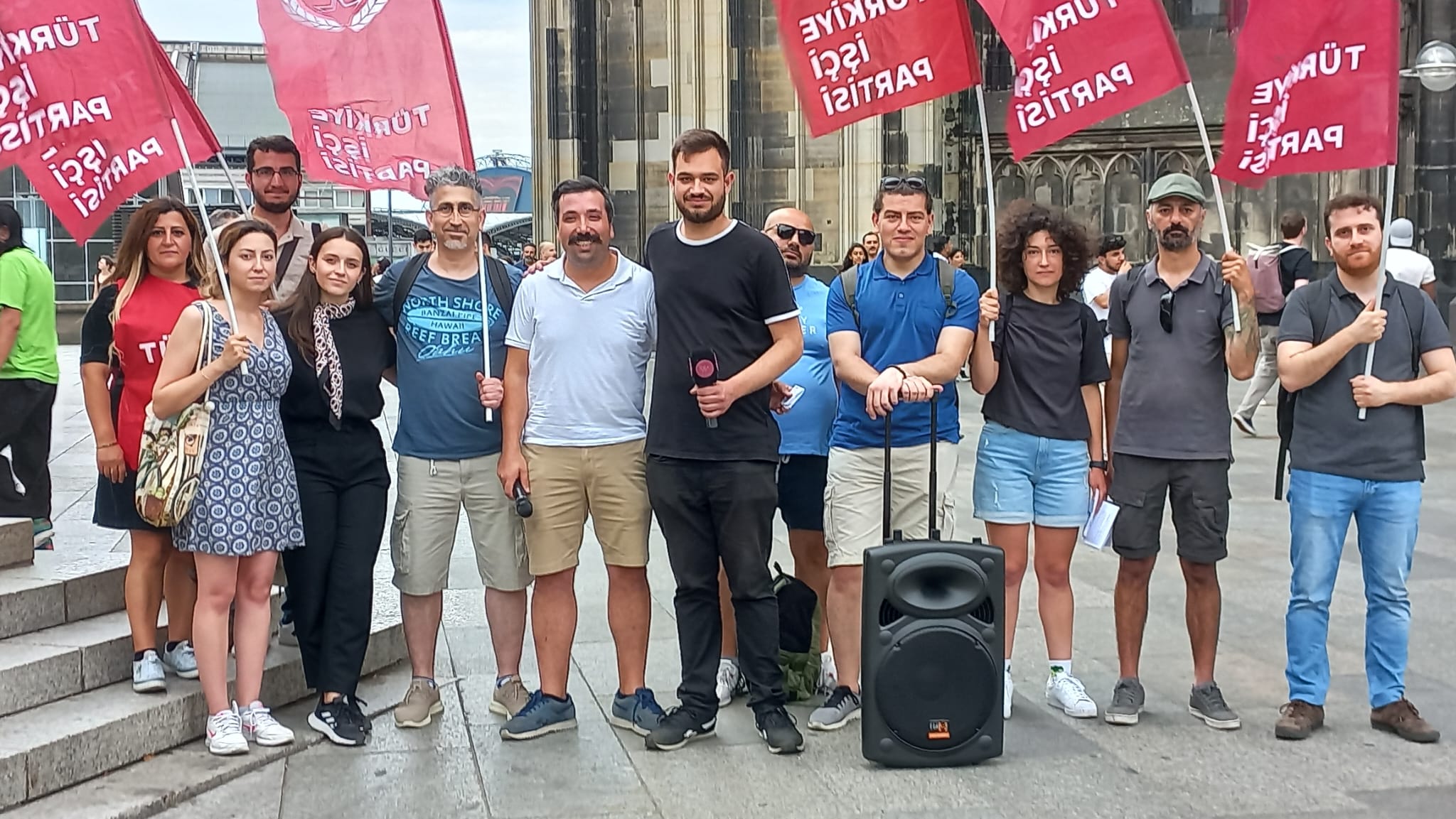 TİP Almanya’dan Berlin ve Köln'de Can Atalay'a destek eylemi