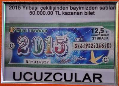 Yılbaşında büyük ikramiye 55 milyon