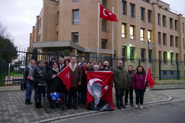 CHP KRV Birliği'nden Can Dündar protestosu