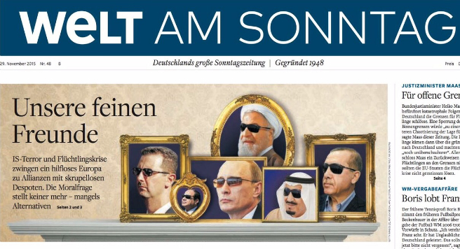 Die Welt: AB vicdansız despotlarla dost oldu