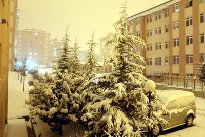 Burdur’da eğitime kar engeli
