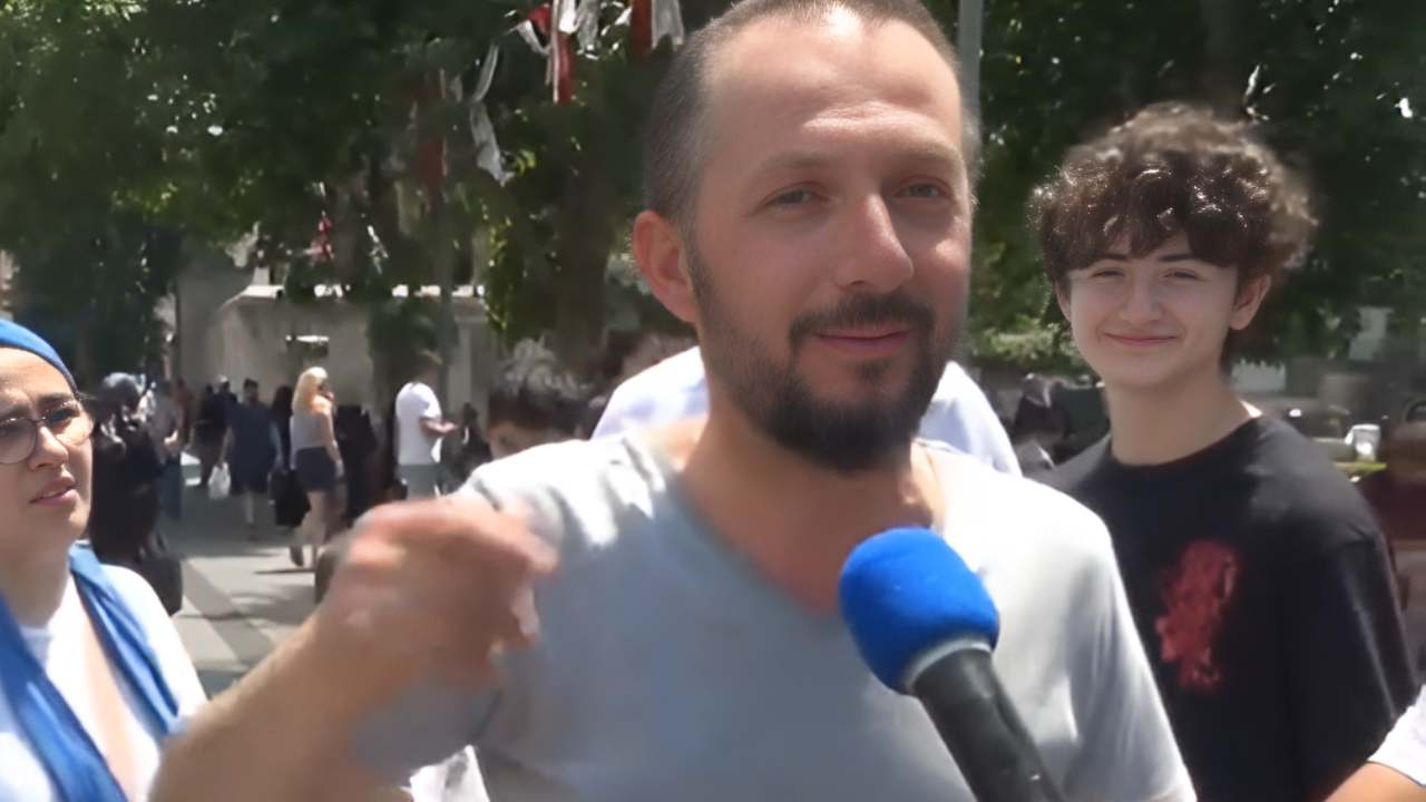 Karadenizli adam, Avrupa’da yaşadığına isyan etti