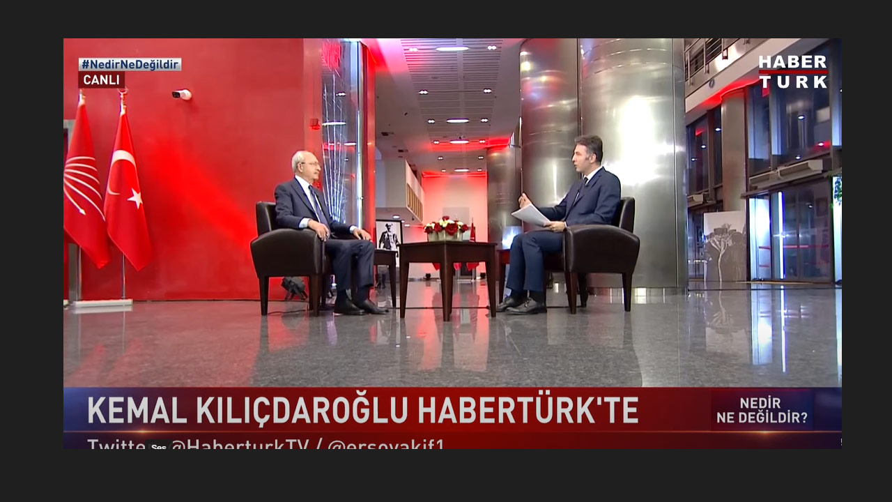 Kılıçdaroğlu televizyon programında açıkladı: Sabahleyin cep telefonuma gelen mesajla gördüm