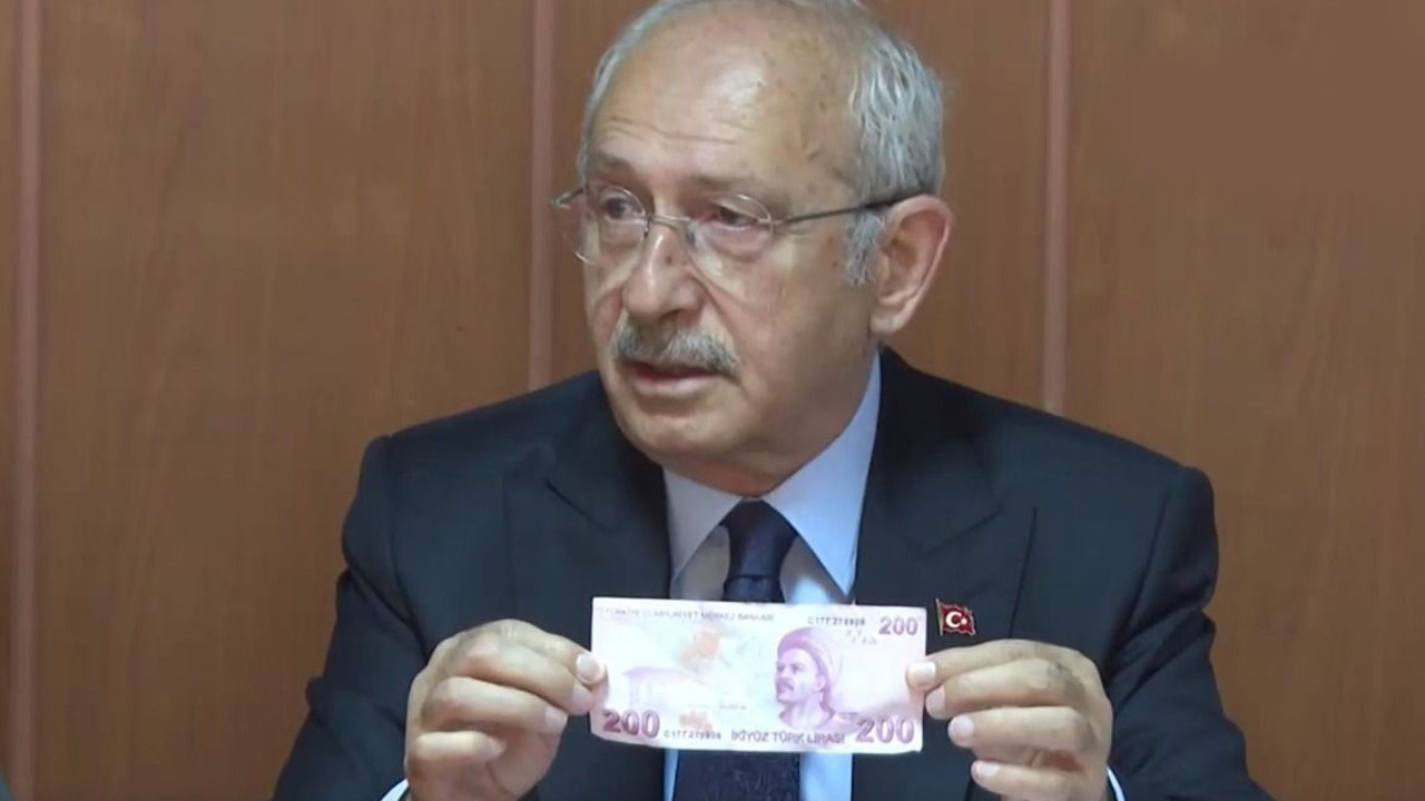 Kılıçdaroğlu cebinden 200 TL çıkarıp anlattı