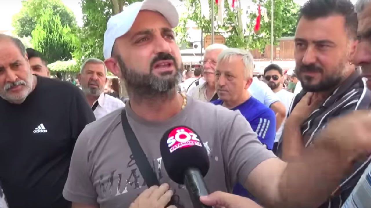 Frankfurt'ta yaşayan adamla, esnaf kadın arasında 'vergi' tartışması!