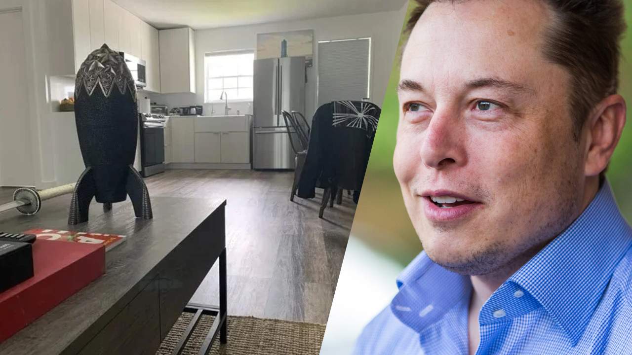 Elon Musk'ın evinden fotoğraf paylaştı