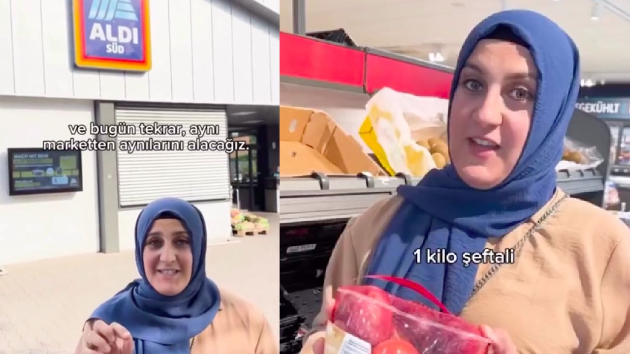 Bir sene arayla Aldi'den 20 Euro'luk alışveriş: Fiyatlar ne kadar değişti?