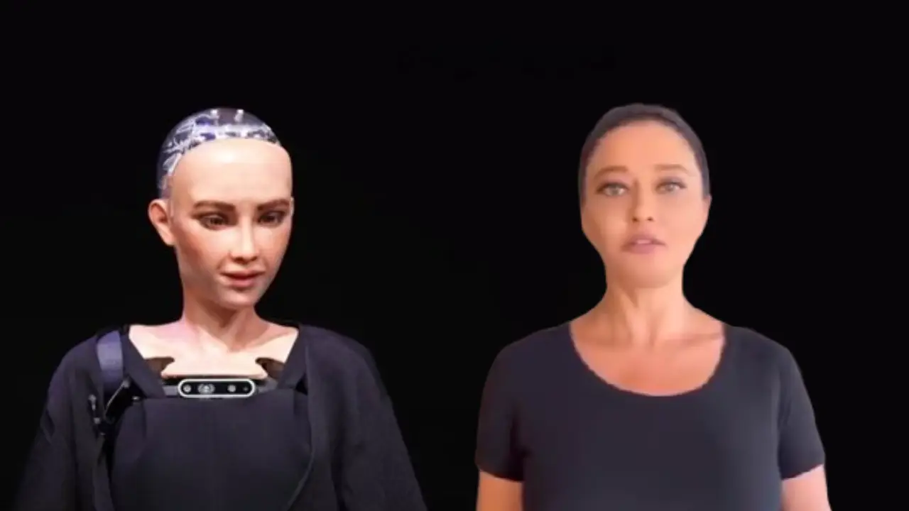 Nurgül Yeşilçay'dan Robot Sofia takliti: Zavallısınız