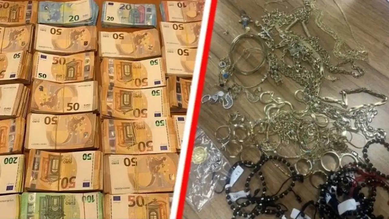 Bulgaristan-Türkiye sınırında yüklü miktarda nakit para ve altın ele geçirildi