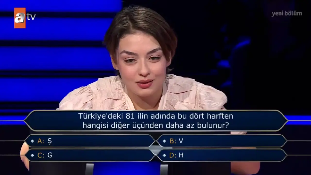 Kim Milyoner Olmak İster'de 1 milyonluk soruya Rabia Birsen Göğercin'in cevabı!