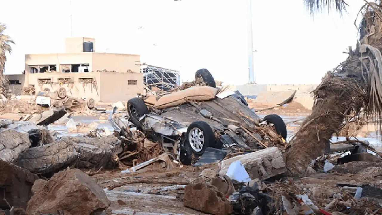 Libya'da sel felaketinde can kaybı 6 bini geçti!