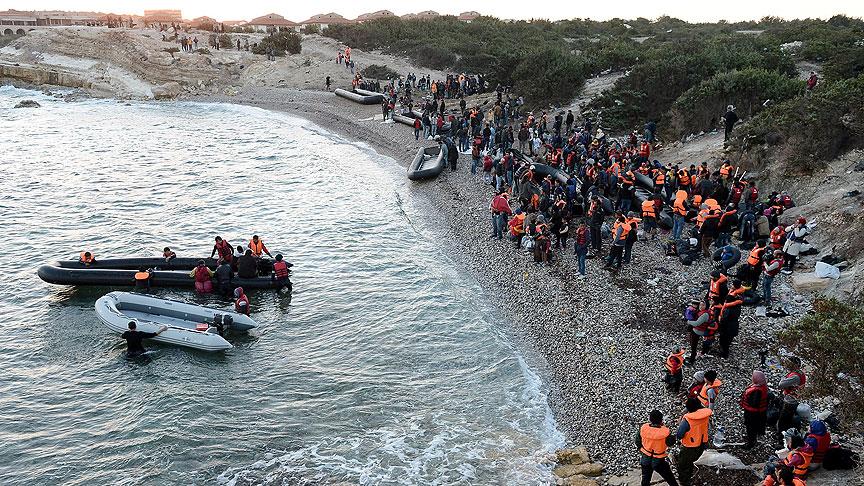 Avrupa'ya denizden ulaşan sığınmacı sayısı bir milyonu aştı