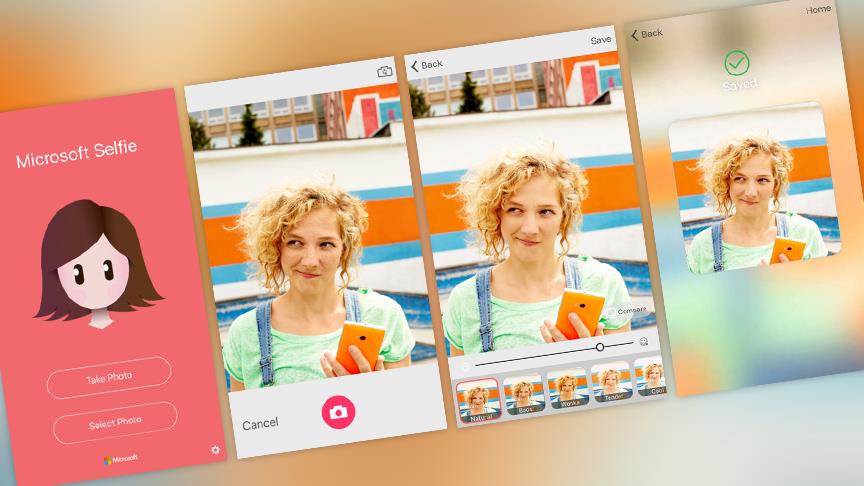 iPhone için 'özçekim' uygulaması