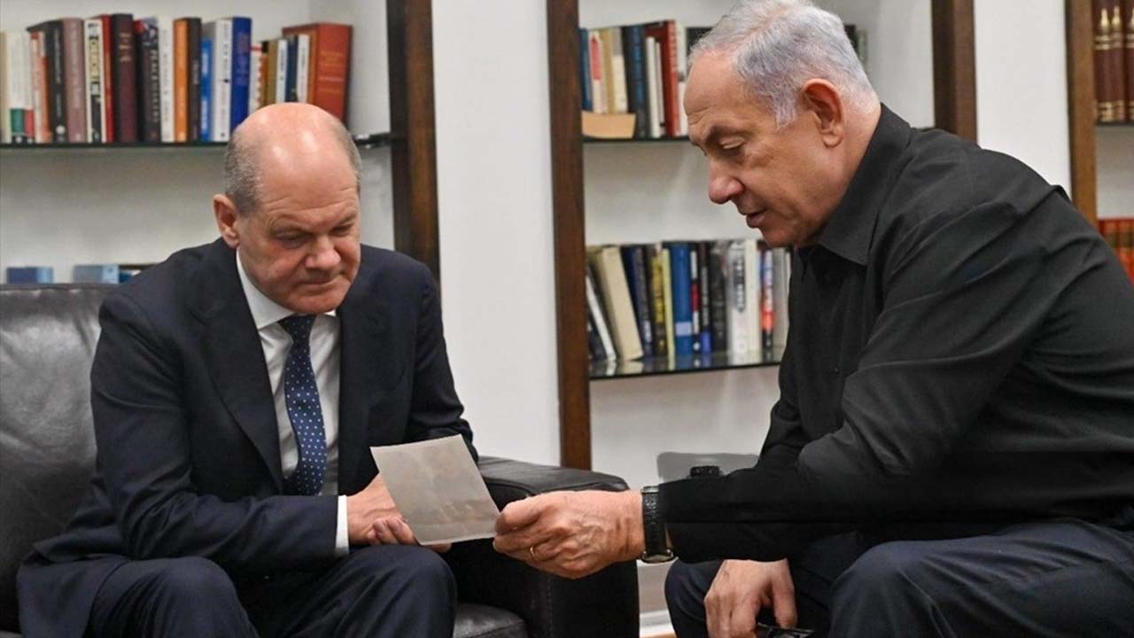 İsrail'in Gazze saldırısına "dehşete düştüm" diyen Scholz, İsrail'i yazmadı