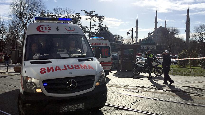 Sultanahmet'te patlama: 10 ölü, 15 yaralı