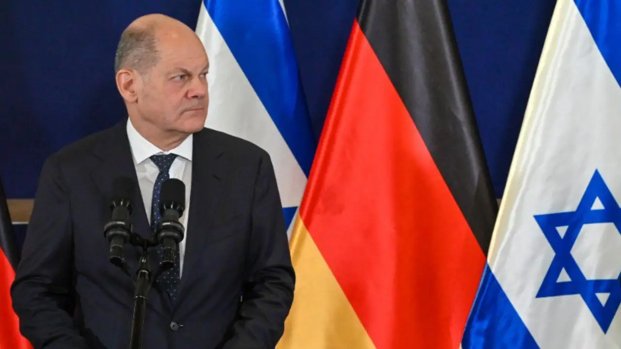 Scholz, Avrupa'ya "İsrail'e destek verin" dedi