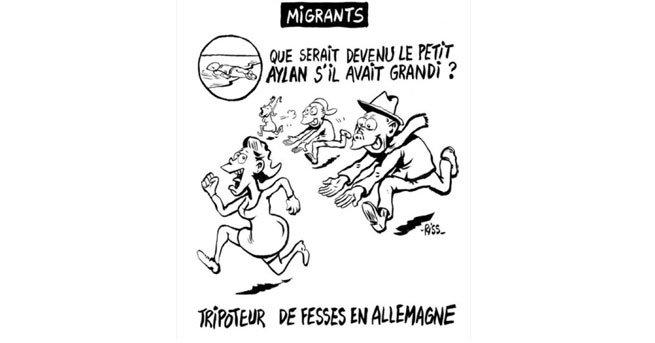 Charlie Hebdo’dan tartışma yaratan karikatür