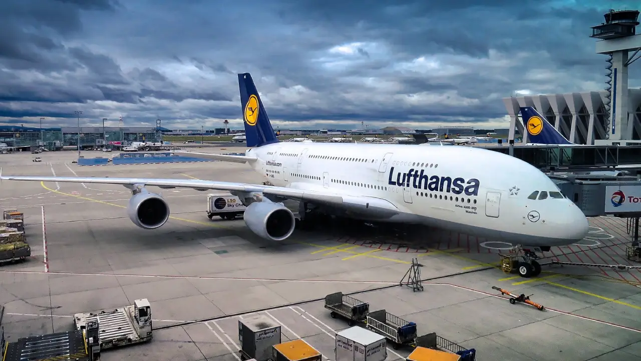 Lufthansa "uçtu"