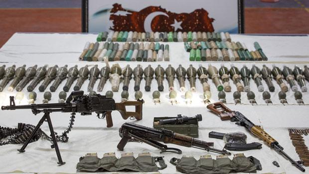 PKK'ya gönderilen silahlar yakalandı