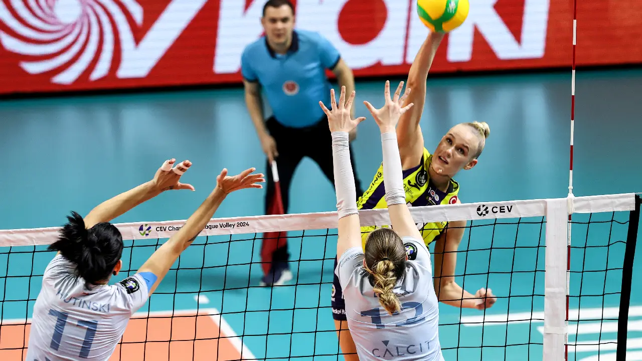 Fenerbahçe Opet, Calcit Kamnik'i 3-0 mağlup etti