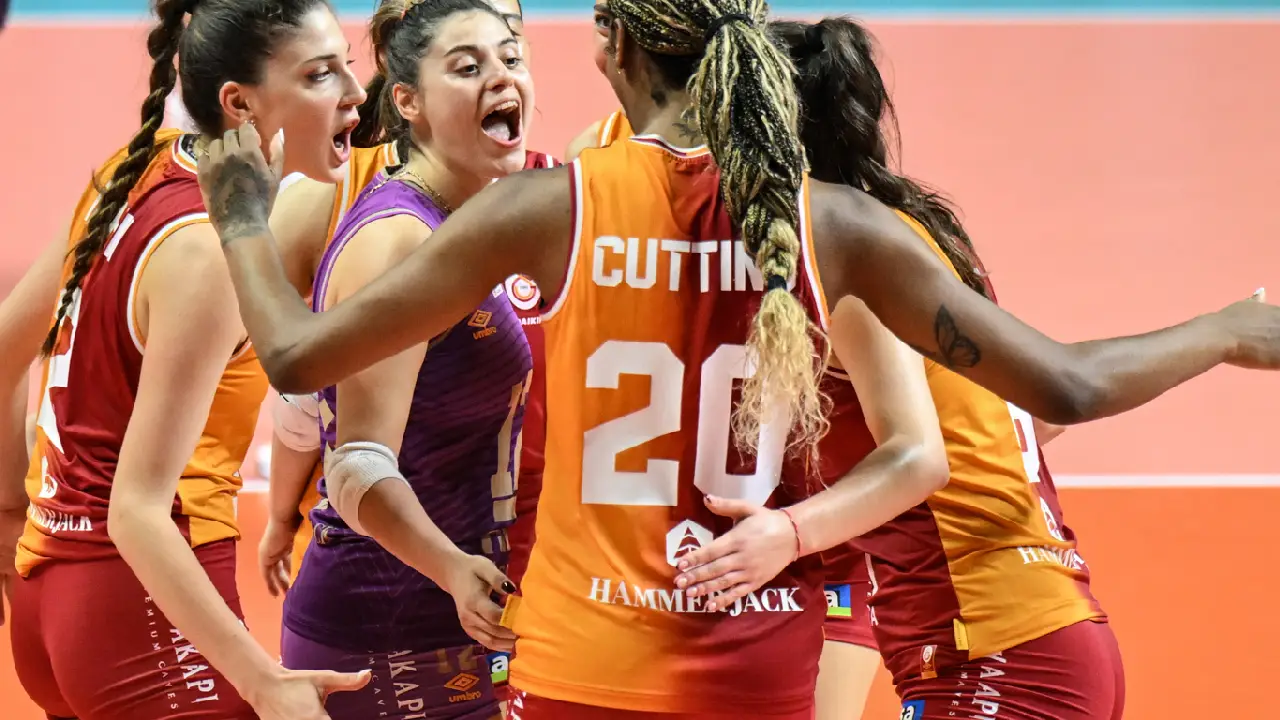 Galatasaray Daikin, Hameenlinna'yı 3-0 Mağlup Etti