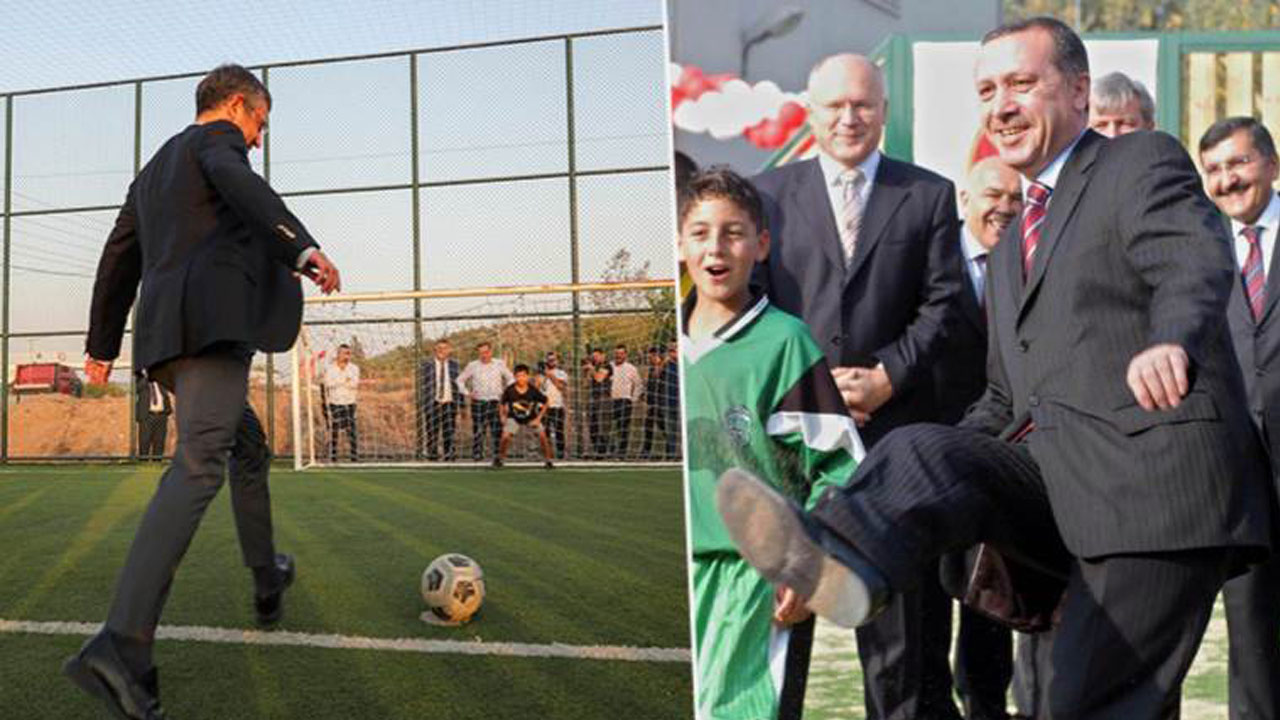 Özgür Özel’in futbol oynadığını gören Erdoğan bakın ne yaptı