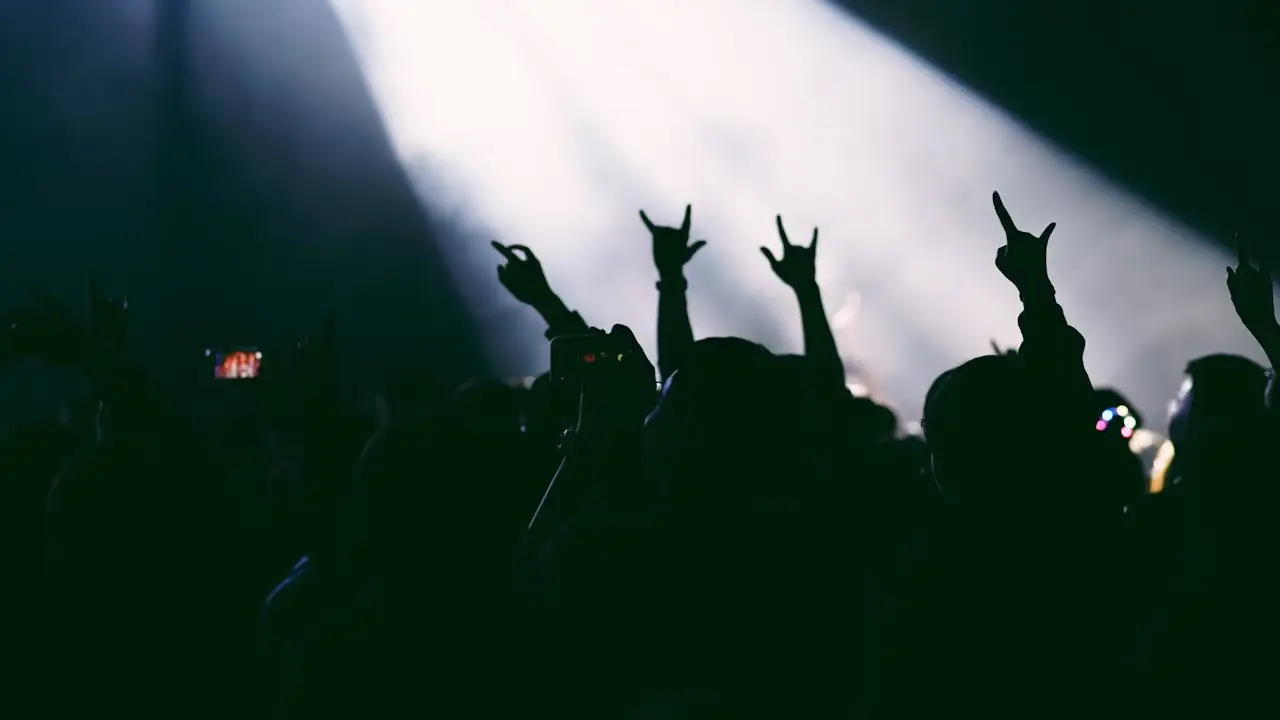 Almanya'da polis rock konserini bastı