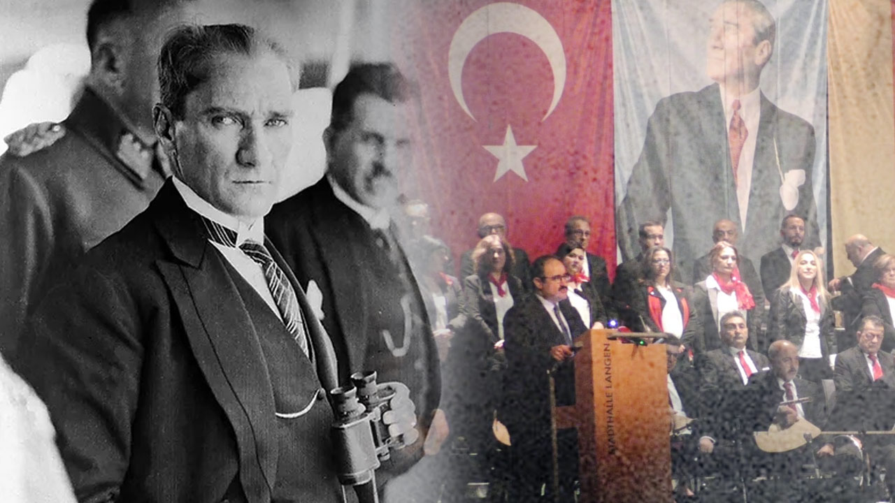 Türkiye Cumhuriyeti'nin 100. yılı Almanya'da coşkuyla kutlandı