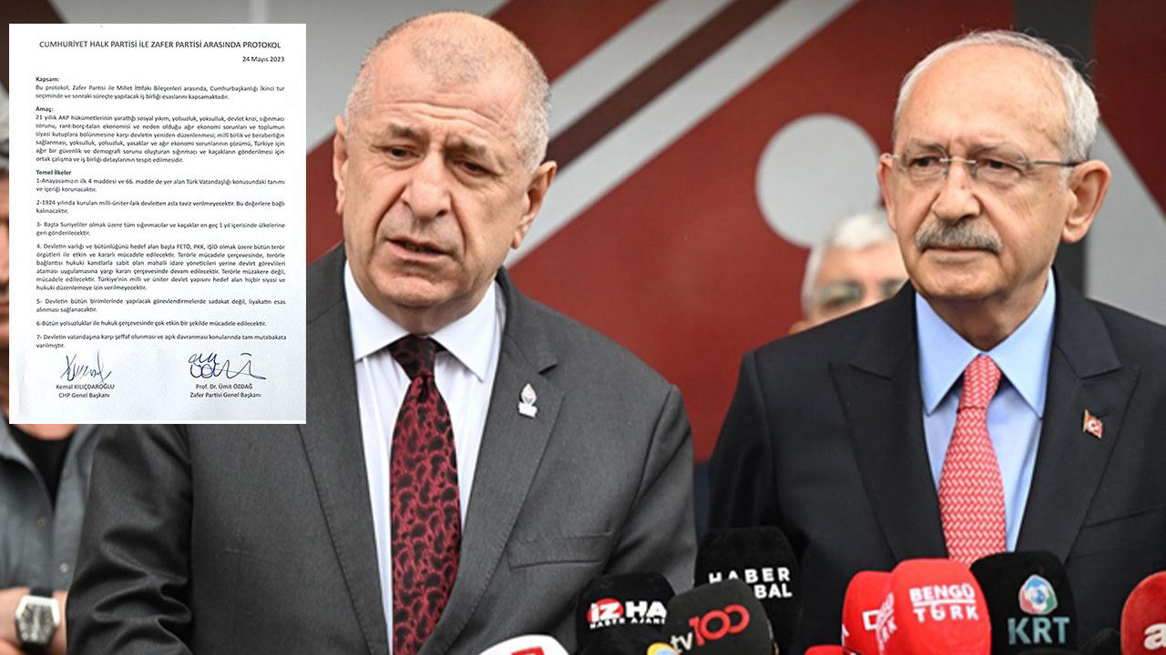 Kılıçdaroğlu'nun "namus" dediği belgeleri Ümit Özdağ paylaştı