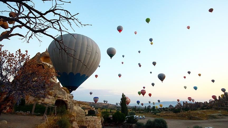 Kapadokya'ya 'havadan' 100 milyon avro
