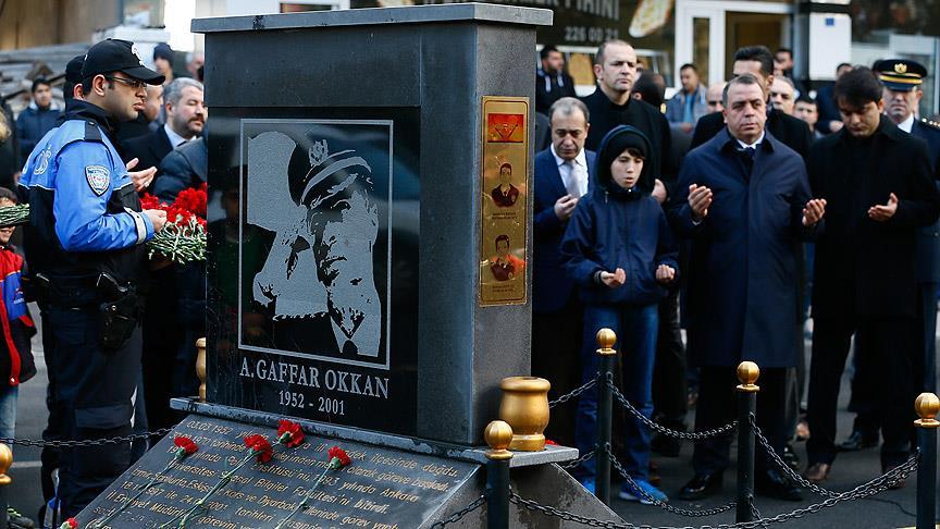 Gaffar Okkan şehit edilişinin 15. yılında anıldı