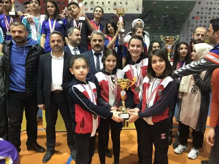 TED Malatya Koleji tırmanış sporlarında şampiyon