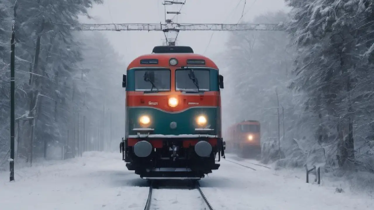 Kar yağışı Almanya’da tren seferlerini aksattı