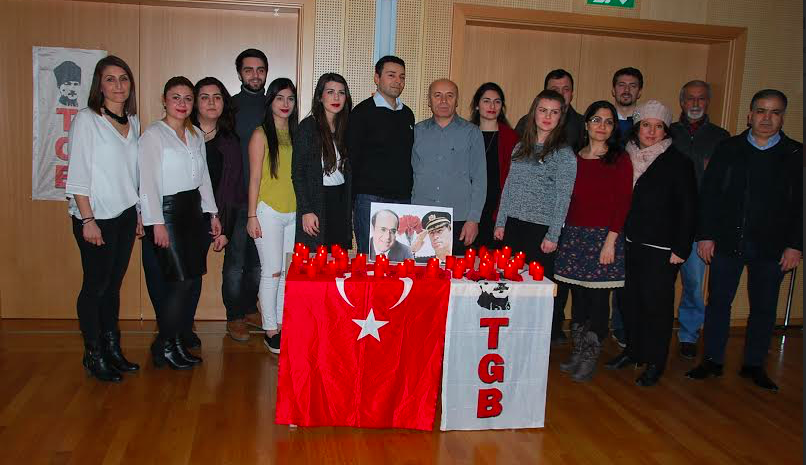 Mumcu ve Okkan, Frankfurt'ta anıldı