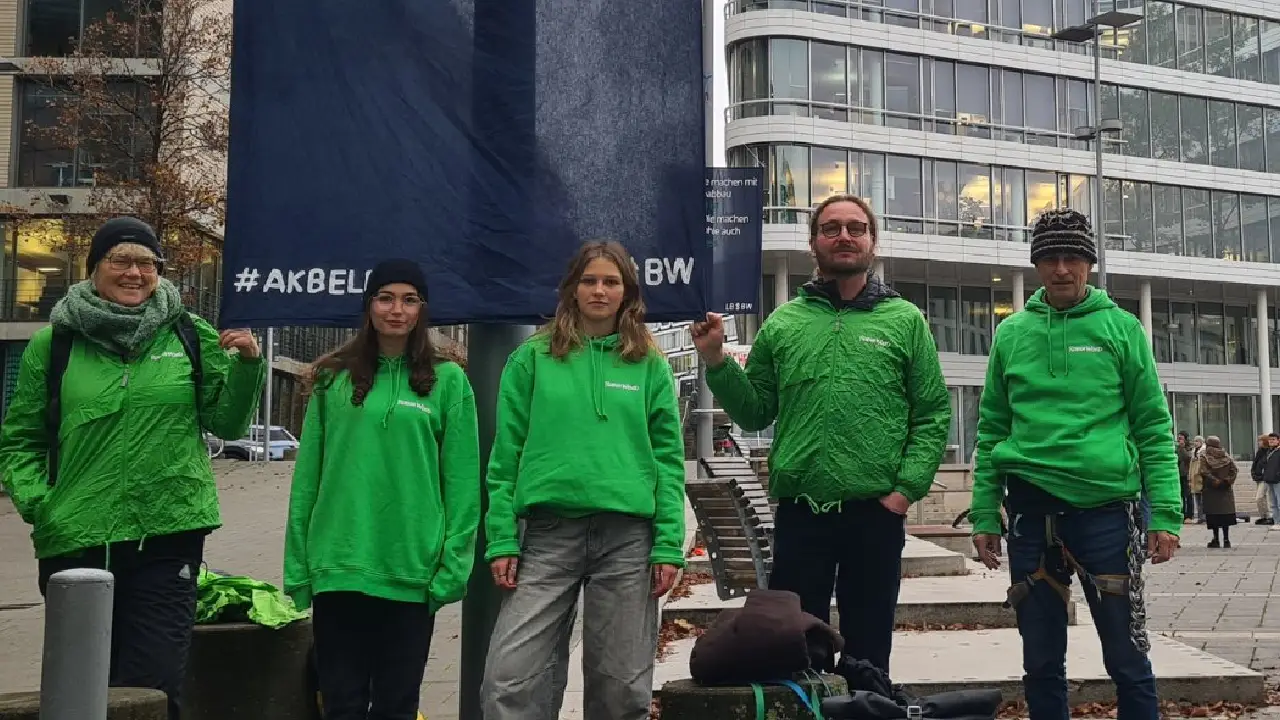 Muğla'ya bir destek de Stuttgart'tan geldi: Almanlar o projeyi protesto etti