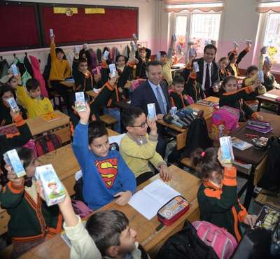 Diyarbakır'da 12 bin 497 öğrenci okul sütü içmek istemedi