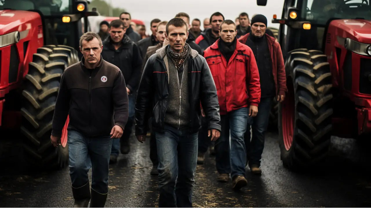 Almanya'da grev dalgası büyüyor: Çiftçiler otoyol girişlerini kapattı