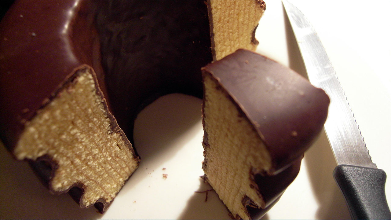 Geleneksel Alman Ağaç Keki Lezzeti Baumkuchen