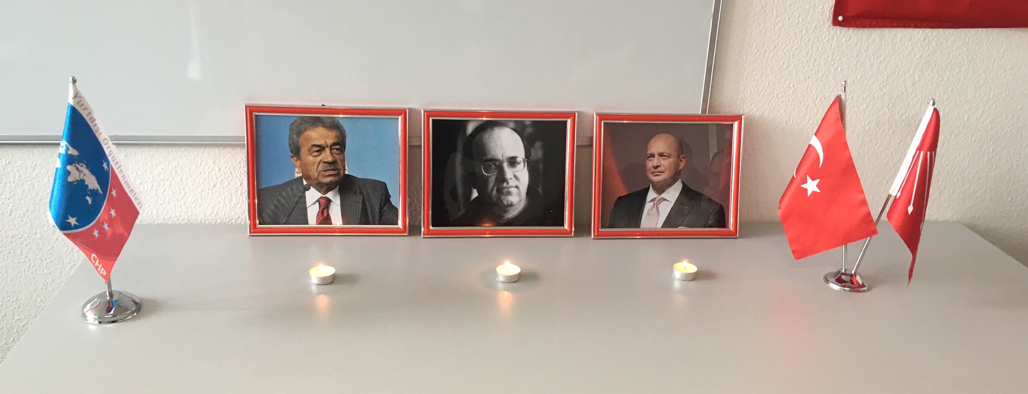CHP Münih Birliği, Uğur Mumcu, Kamer Genç ve Mustafa Koç'u andı