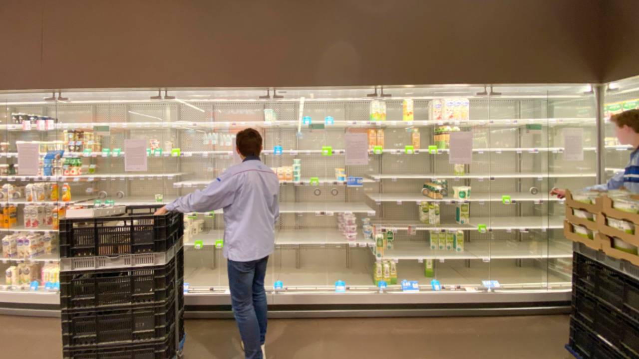 Eyaletler önlem almaya çalıştı ama... Çiftçilerin protestosu market raflarının boş kalmasına neden olacak