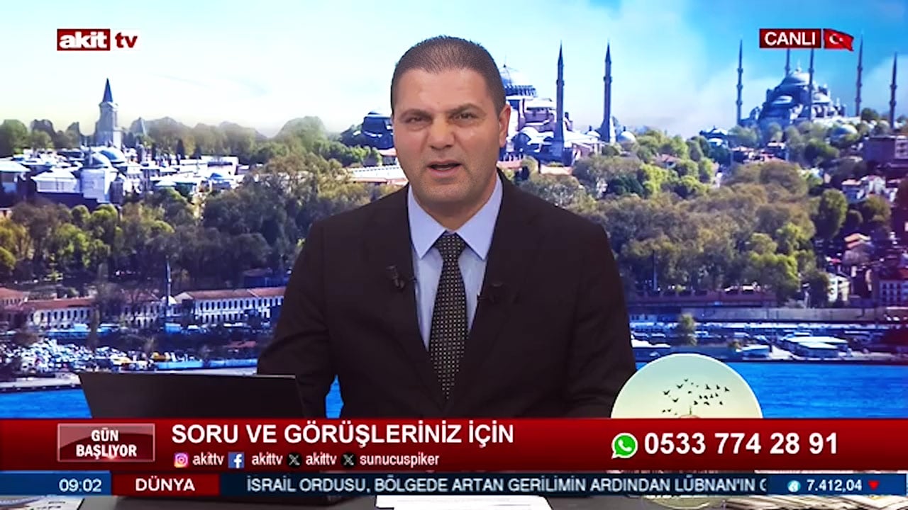 Akit TV sunucusu "Almanya" haberini sunarken adeta haz aldı: Offff!