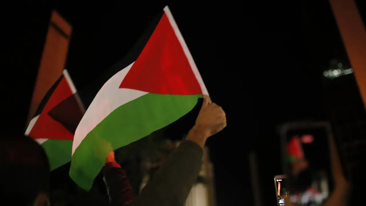 İtalya’da “Filistin destek” gösterisi yapıldı