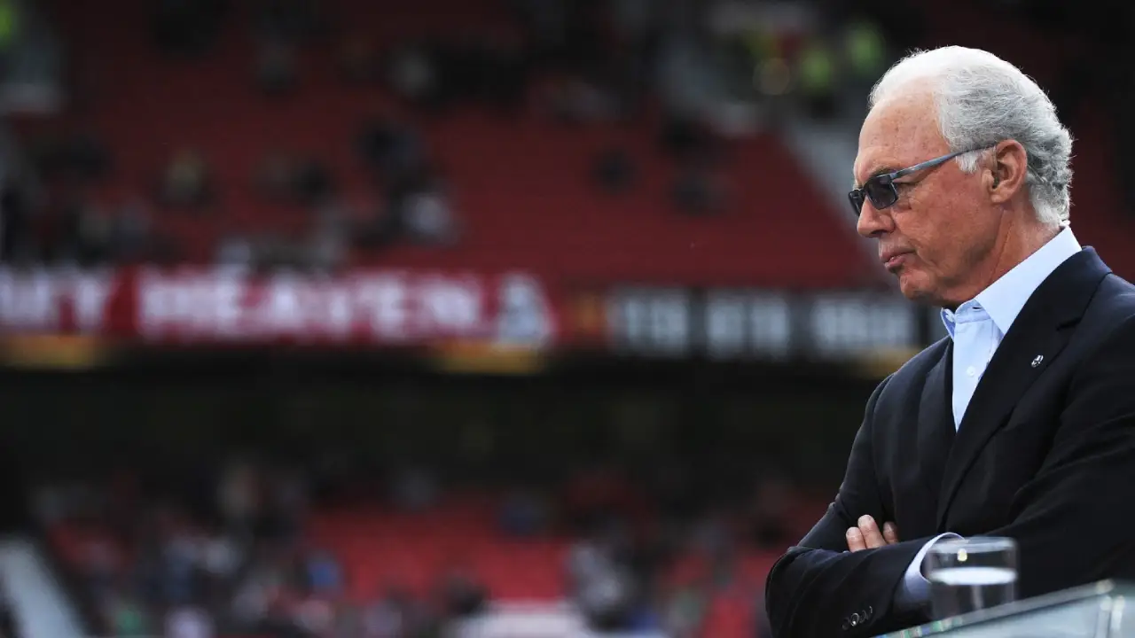 Franz Beckenbauer'a veda töreninde duygusal anlar