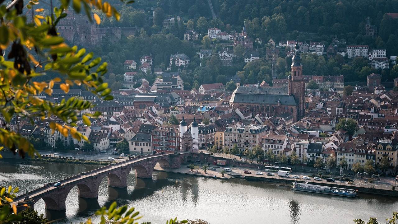 Heidelberg'de sel koruma duvarı