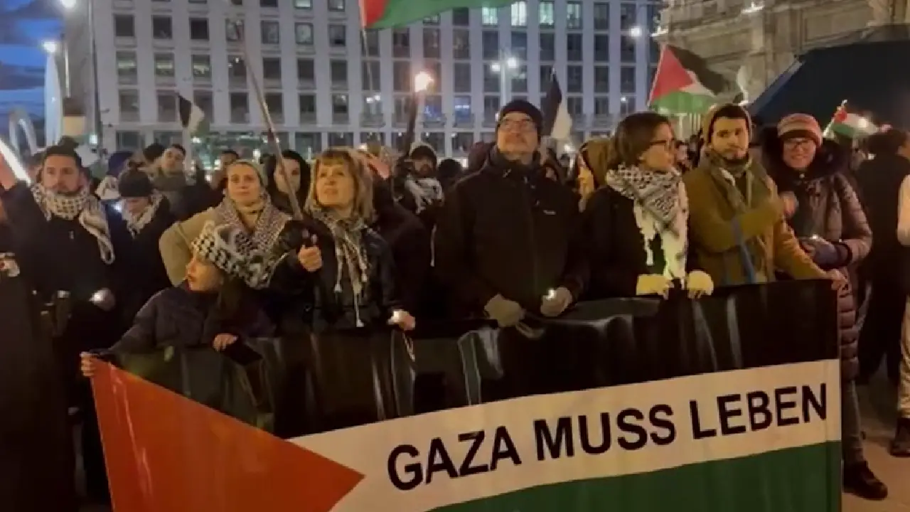 Avusturya'dan Filistinliler için "sessiz yürüyüş"