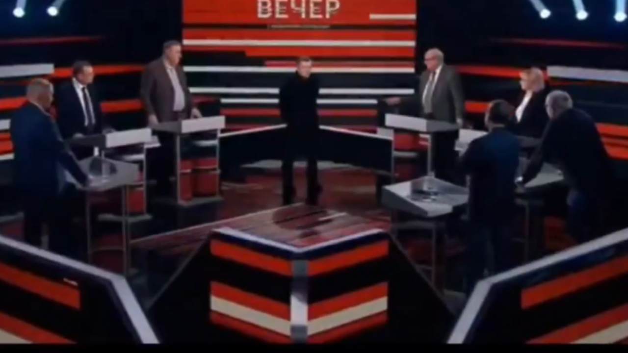 Rus televizyonunda ilginç anlar: "Berlin'i yok edebiliriz"