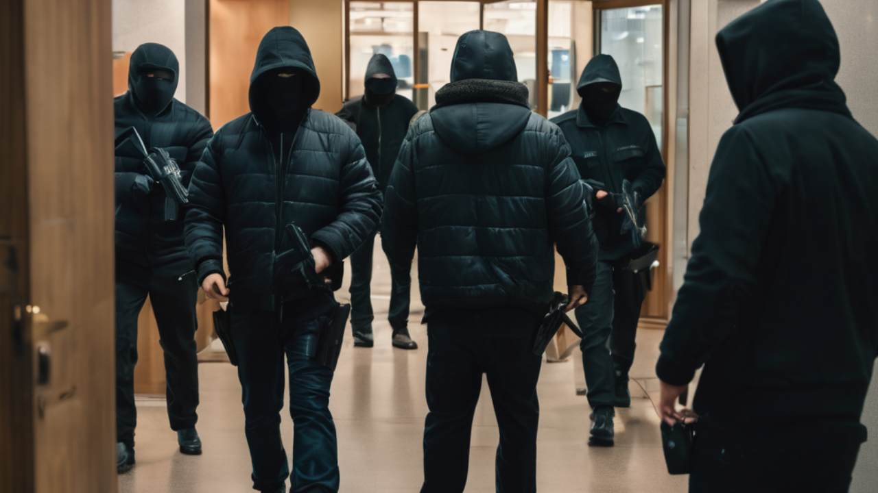 Berlin'de film gibi olay: Volksbank'ın zırhlı aracını soydular