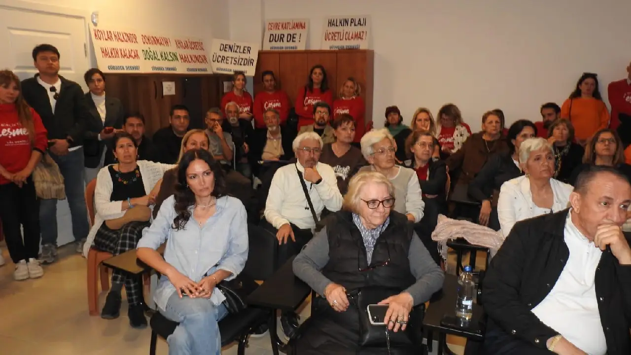 Çeşme Çevre Platformu buluşması düzenlendi