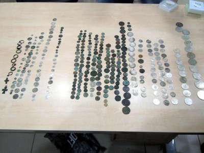 Samsun'da polisten tarihi eser operasyonu