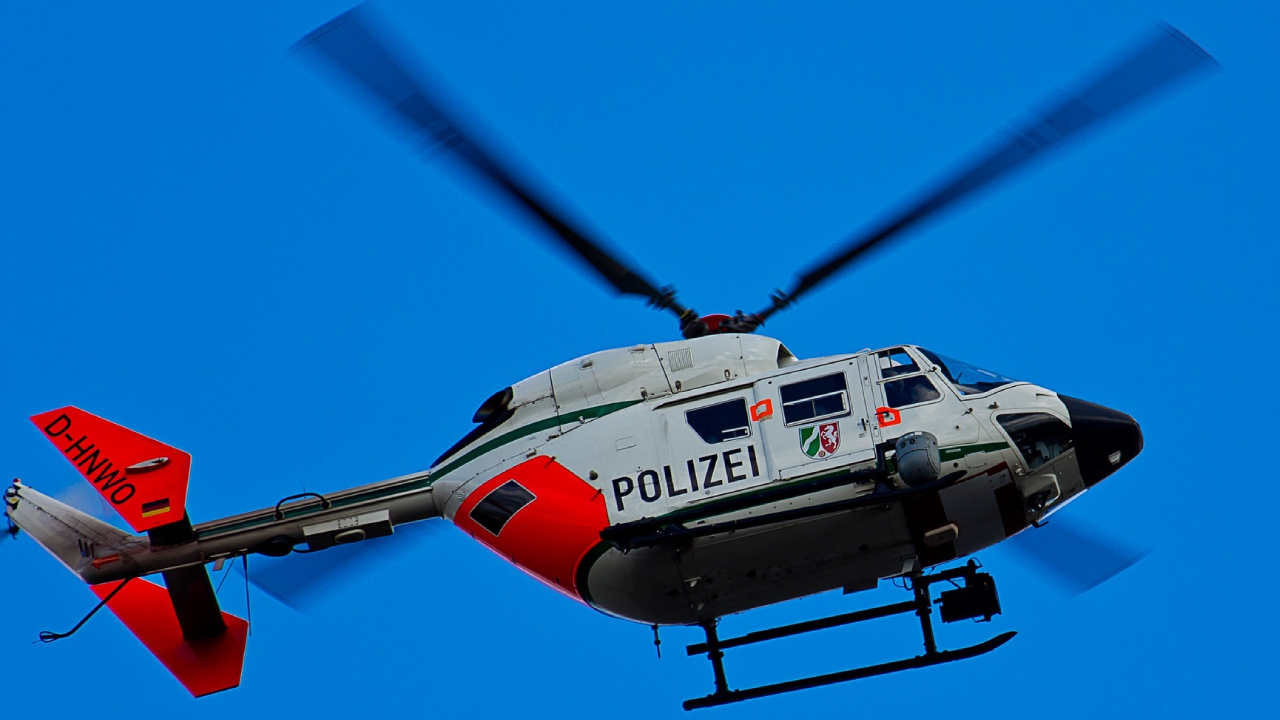 Dortmund semalarında uçan polis helikopteri paniğe neden oldu